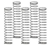 5 Pcs Trumpet Button Spring Replacements for Trumpet, Stainless Steel | Silver Replacement Part, Easy to Install and Replace, Portable Accessory for Trumpet Maintenance