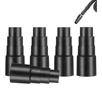 5 Pcs Universal Vacuum Adapter, Vacuum Clearner Adapter for Power Tools, Sander Dust Extraction Hose Adaptor for Table Saw,Circular Saw,Grinding Machine (25MM/32MM/34MM/42MM)