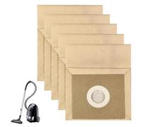 5 PCS Vacuum Cleaner Dust Bags for Bush VC12S1-FC JC606-120J QZ11B Etc General Replacement Vacuums Cleaner Double Layer Paper Cleaning Bag (110MM x100MM)