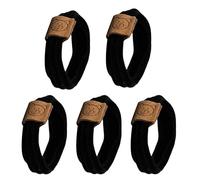 5 Pcs Versatile Simple Hair Tie Elastic Hair Rope Bear Hair Rings Hair Tie Scrunchies Bear Accessories