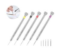 5 Pcs Watch Screwdriver Set, 0.8-1.6 mm Precision Screwdriver, Watchmakers Screwdrivers Set for Jewellers Watch Eyeglasses Clocks Jewelry Tools Repair