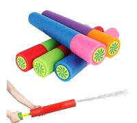 5 Pcs Water Pistols, Water Gun EVA Squirt Gun 33cm Pull Out Type Pistol