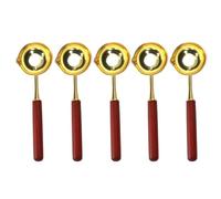 5 Pcs Waxed Sealing Stamped Melting Spoon Seal Craft Supplies For Stamped Envelope Party Invitations Metal Sealing Wax Seal For Scrapbooking Album Invitations