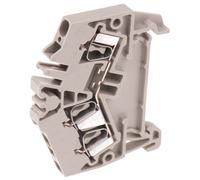5 pcs - Weidmuller ZDU Series Beige Feed Through Terminal Block, 2.5mm², Single