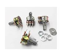 5 PCS WH148 1K B1K 6 feet 6 Pin Shaft WH148 Amplifier Dual Stereo Potentiometer AMNzOgOdL