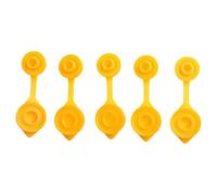 5 Pcs Yellow Replacement Fuel Can Vent Polypropylene Standard Size Compatible with for Blitz/for Scepter/Korpin/Rotopax/Mace/for Eagle/Midwest Plastic Tanks for Oi