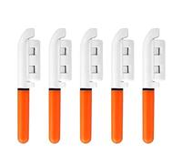 5 pcs ZONADAH Night Fishing Rod Tip Lights Fish Alarm Bell Led Glow Lamp Waterproof Luminous Glow Sticks With Buckle Sea Fishing Rod Accessory Red