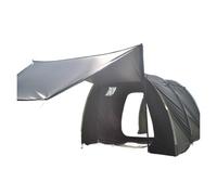 5 Person Motorcycle Tent Waterproof Camping Shelter with Integrated Bike Port Canopy Ride for Outdoor Adventures(Black)