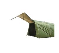 5 Person Motorcycle Tent Waterproof Camping Shelter with Integrated Bike Port Canopy Ride for Outdoor Adventures(Army green)