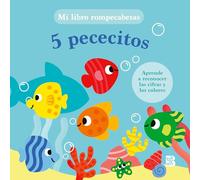 5 petits poissons (livre tout-carton avec pièce de puzzle) CAST (Ballon +, 1)