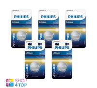 5 Philips CR2450 Lithium Batteries 3V Cell Coin Button DL2450 1BL EXP 2028 New