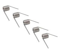 5 Piece 40mm V-Shaped Springs 304 Stainless Steel, 7 Laps, 1.6mm Wire Diameter, Outer Diameter 18mm, 60° Deflection Spring