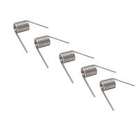 5 Piece 40mm V-Shaped Springs 304 Stainless Steel, 8 Laps, 1.6mm Wire Diameter, Outer Diameter 18mm, 60° Deflection Spring