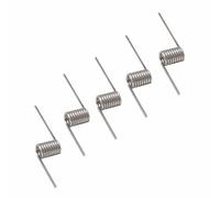 5 Piece 40mm V-Shaped Springs 304 Stainless Steel, 9 Laps, 1.6mm Wire Diameter, Outer Diameter 18mm, 180° Deflection Spring