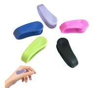 5-piece acupressure set, portable panic attacks aids with acupressure rings, acupressure bracelet, acupressure bracelets, skills panic attacks against anxiety disorder, headache, stress, self-injury