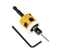 5-Piece Adjustable Depth Stop Countersink Drill Bit Set with 82° Countersinks for Woodworking in Wood, Plywood, MDF, and Plastic, High-Speed Steel (for HSS) Tapered Bits with Spiral Flutes(5PCS)