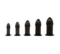 5 Piece Anal Trainer Butt Plug Training Set Black