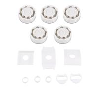 5 Piece Anti Vibration Feet Pads Compatible with A1 3D Printer - Spring Damping and Non Slip Rubber Kit for Desktop Vibration Reduction - Plastic and Alloy Construction Support