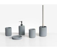 5-Piece Bathroom Accessories Set CAMANA Light Grey
