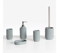 5-Piece Bathroom Accessories Set HUARMEY Light Grey