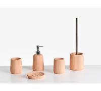5-Piece Bathroom Accessories Set POZUZO Orange