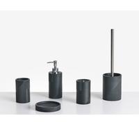5-Piece Bathroom Accessories Set SEPAHUA Black