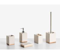 5-Piece Bathroom Accessories Set TAPICHE Beige