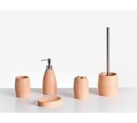 5-Piece Bathroom Accessories Set YARAPA Orange
