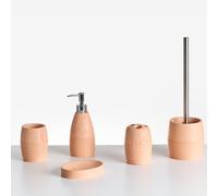 5-Piece Bathroom Accessories Set YARAPA Orange