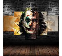 5 Piece Canvas Painting Modern Wall Sticker Removable Paintings For Living Room Print Abstract Poster 3D Wall Art Pictures Joker Artwork By Jacques Phoenix