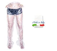 5 Piece Carthene Pants for Mud and Anti-Cellulite Bandage, Made in Italy, Aesthetic Use for Skin Treatments and Professional Pressotherapy