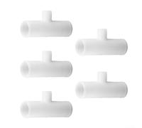 5 Piece Chicken Nipple Waterer Set with 1/2 PVC Tee Fittings for Easy DIY Installation