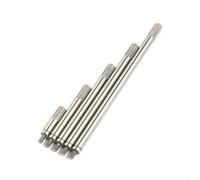 5 Piece Dial Digital Indicator Extension Stem Rod Set M2.5 20 40 60 80 100mm High Speed Steel for Gauge Altimeter