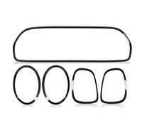 5 Piece Entourage Kit Glossy Black for MINI Cooper F55 F56 F57 LCI2