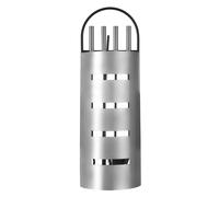 5 Piece Fireplace Tools Set - Heavy Duty Steel Fire Companion Kit with Stand,...
