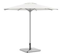 5 Piece Garden Parasol Base Set Granite And Steel