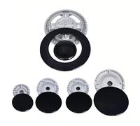 5-Piece Gas Hob Cover Set for SABAF Gas Stoves | Includes Burner Crowns, Flame Caps & Hob Covers | Universal Fit for Gas Cookers & Ovens | UK Kitchen Accessory
