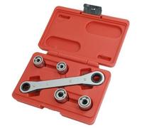 5 PIECE GO-THRU STUD EXTRACTOR RATCHET SOCKET SET