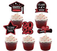 5 Piece Graduation Cake Decorating Cake Topper Decorative Appetizer Choose Cake Decoration For Festival Occasions