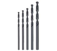 5 Piece High Speed Drill Bit Set Masonry Metal Drill Bits for Wood, Brick, Plastic Drywall Fits Handheld & Cordless Drills Heavy Duty DIY Tool Set-4mm, 5mm, 6mm, 8mm, 10mm Drill