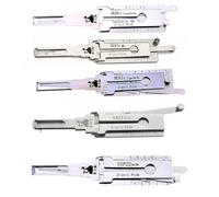 5-PIECE HU66 v3 VA2T HU83 HU92 SIP22 2 in 1 Auto Lock Pick, Lock Pick and Decoder for Car, Car Key Reader, Professional Locksmith Tools