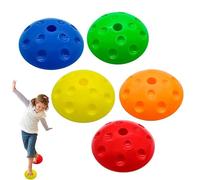 5-Piece Kids Balancing Stepping Stones - Sensory Integration Training Set, Anti-Slip River Crossing Stones For Indoor And Outdoor Play | Durable Balance Blocks For Kindergarten & Home Obstacle Courses