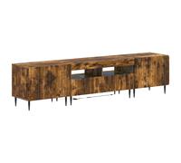 5 Piece LED TV Cabinet with Storage ZWOLLE Engineered Wood Media Sleek vidaXL