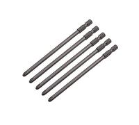 5-Piece Magnetic Long Hexagonal Cross Head Screwdriver Drill Set Compatible with Hilti SMD 57 SMD57 116 mm