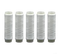 5 Piece Nylon Fishing Line Spool, Diameter 0 10mm to 0 50mm, Lengths 50m to 200m, Strong and Elastic for Effective Fishing (0.10mm/200m)