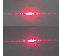 5-Piece Optical Diffraction Grating Set 50x50mm Single Double Triple Slit Circular Interference Physics Education Laboratory