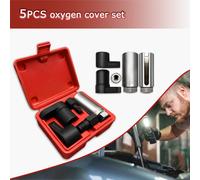 5-Piece Oxygen Sensor Tool Set - 22mm Lambda Socket And Thread Chasers Uk