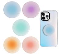 5 Piece Phone Hand Holder Grip, for Phones, Solid Color Gradient Cell Phone Holder for Enjoy Watching Videos and Watching TV Shows