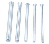 5-Piece Pipe Bending Spring Set, External Tube Bender Kit, for Soft Copper and Aluminium Pipes