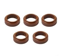 5-Piece Plasma Torch Swirl Ring Set Metallic Brown Standard Size Welding Consumables Replacement Parts Compatible For PT80 IPT-80 PTM80 Models For 60027 Plasma Cutting Equipment